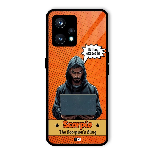 Scorpio Warning Glass Back Case for Realme 9 Pro Plus 5G