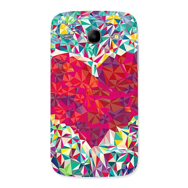 Scrumbled Heart Back Case for Galaxy Core