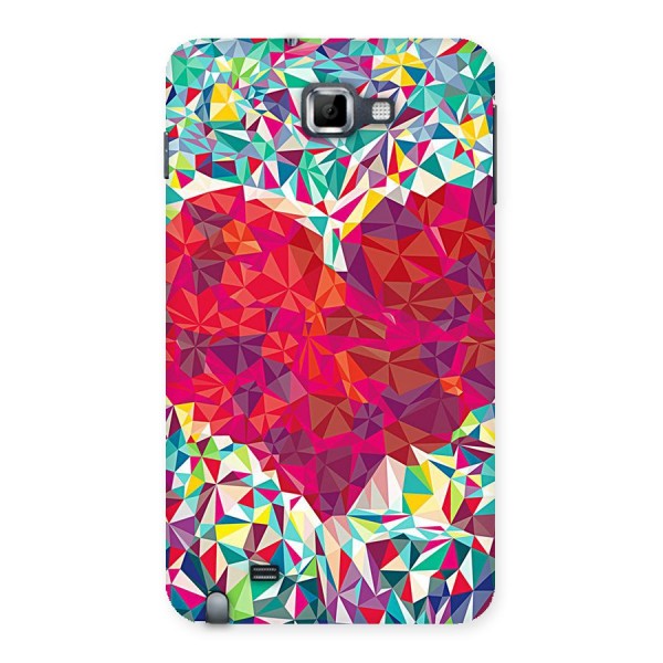 Scrumbled Heart Back Case for Galaxy Note