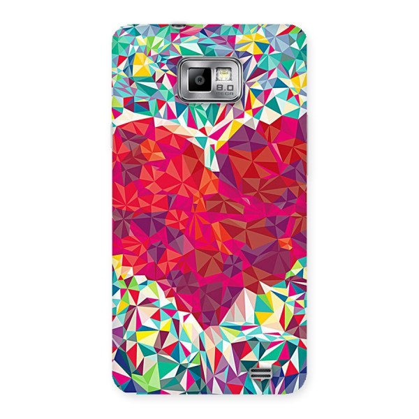 Scrumbled Heart Back Case for Galaxy S2