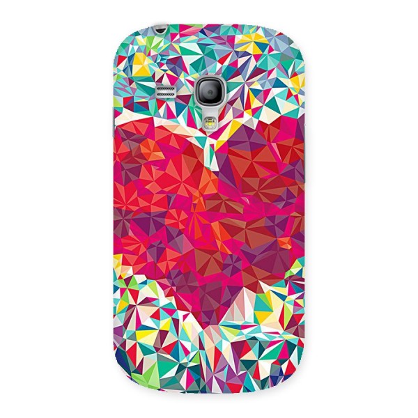 Scrumbled Heart Back Case for Galaxy S3 Mini