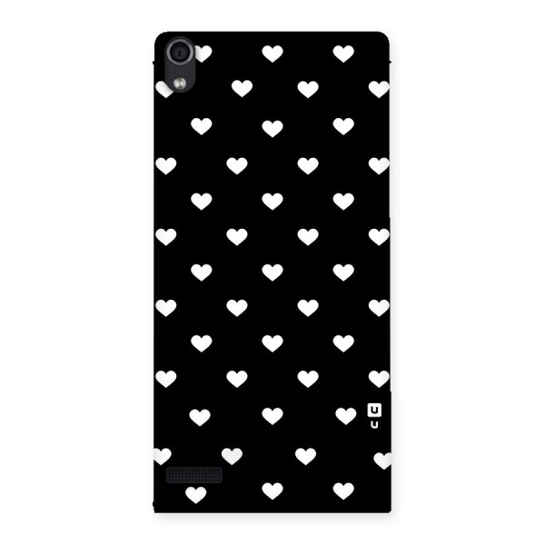Seamless Hearts Pattern Back Case for Ascend P6