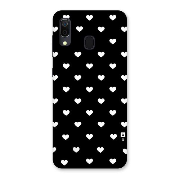 Seamless Hearts Pattern Back Case for Galaxy A30