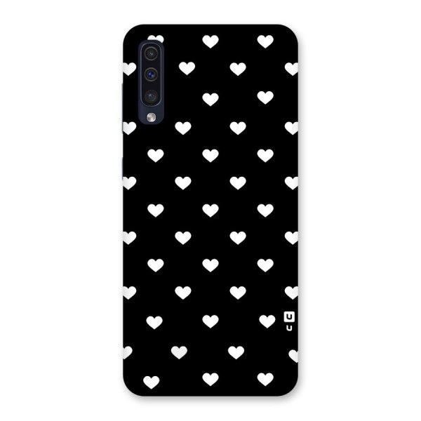 Seamless Hearts Pattern Back Case for Galaxy A50