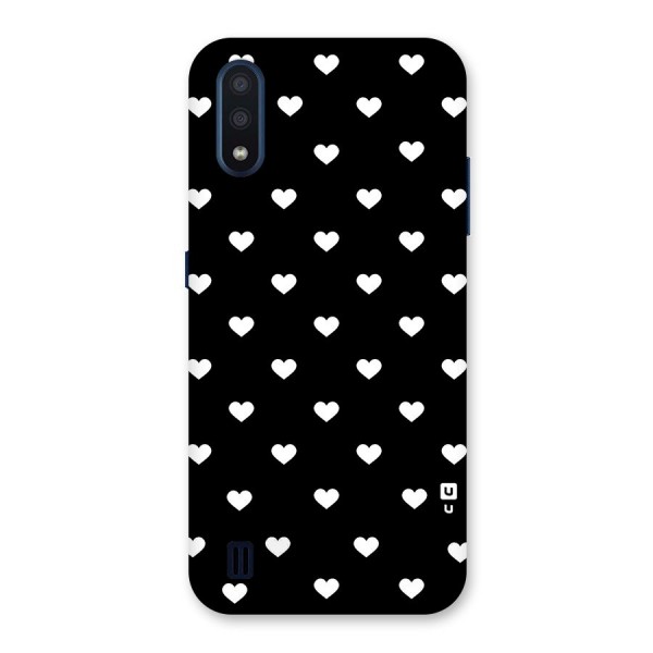 Seamless Hearts Pattern Back Case for Galaxy M01