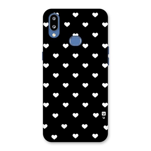Seamless Hearts Pattern Back Case for Galaxy M01s