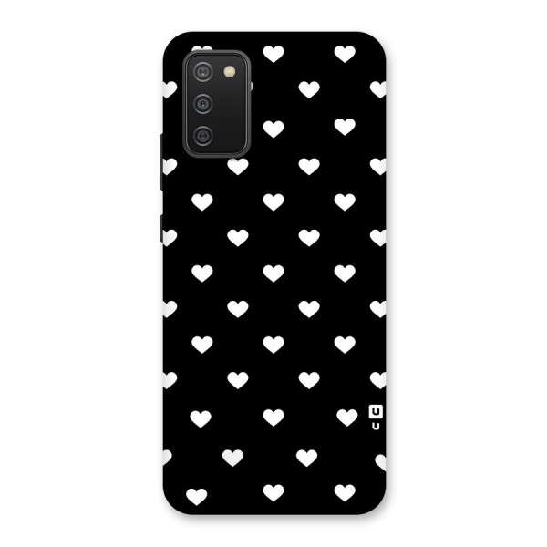 Seamless Hearts Pattern Back Case for Galaxy M02s
