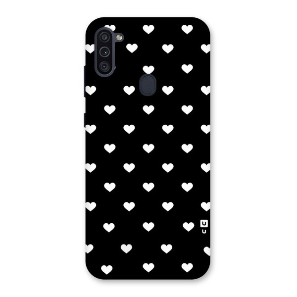 Seamless Hearts Pattern Back Case for Galaxy M11