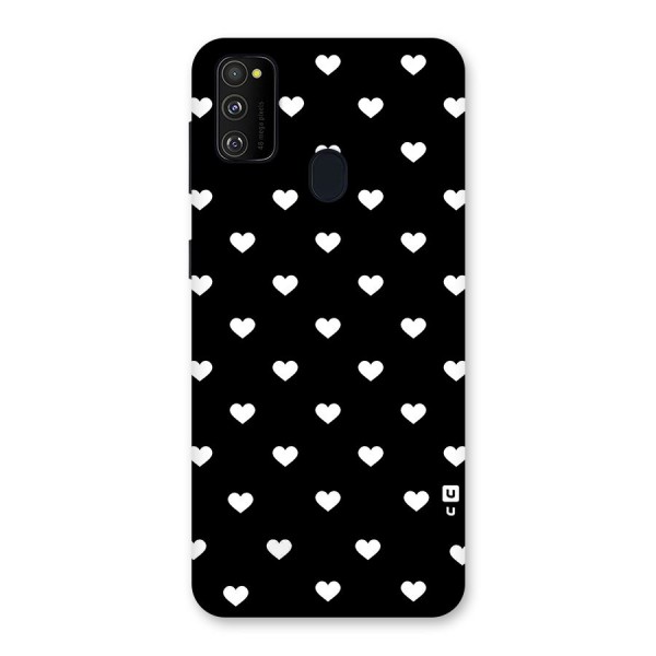 Seamless Hearts Pattern Back Case for Galaxy M21