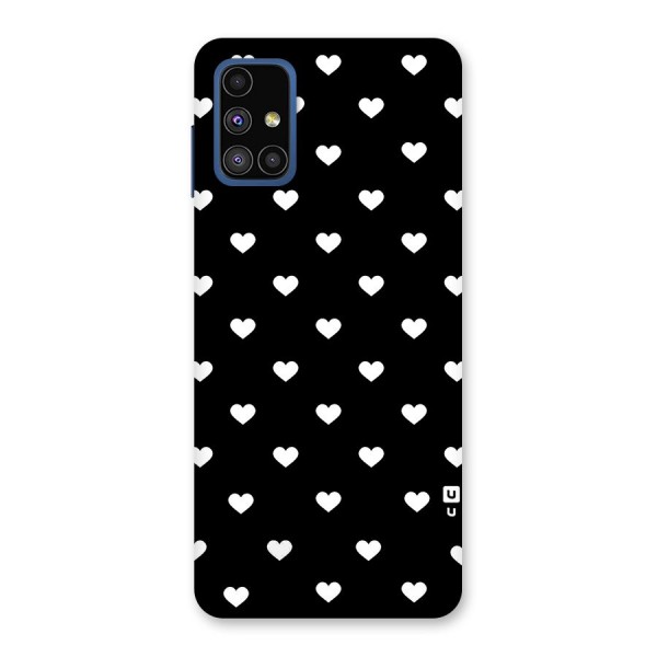 Seamless Hearts Pattern Back Case for Galaxy M51