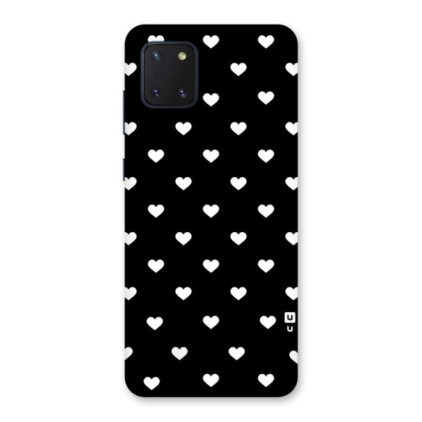 Seamless Hearts Pattern Back Case for Galaxy Note 10 Lite