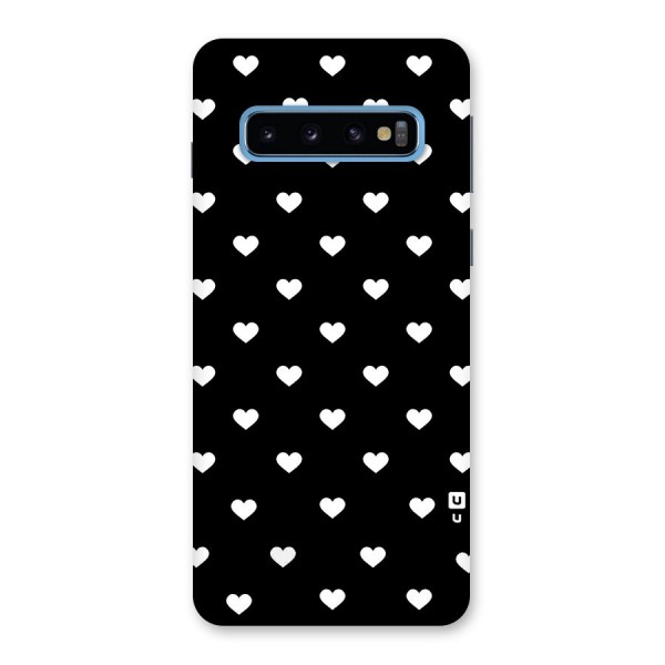 Seamless Hearts Pattern Back Case for Galaxy S10