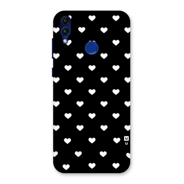 Seamless Hearts Pattern Back Case for Honor 8C