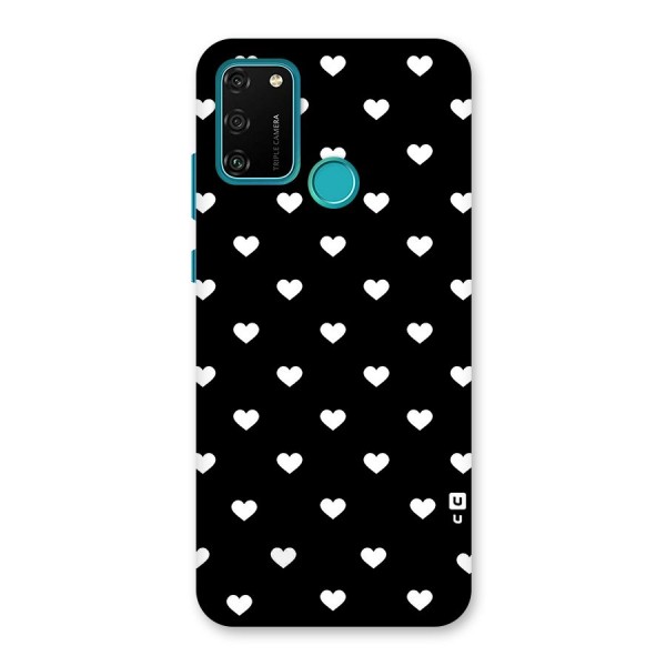 Seamless Hearts Pattern Back Case for Honor 9A