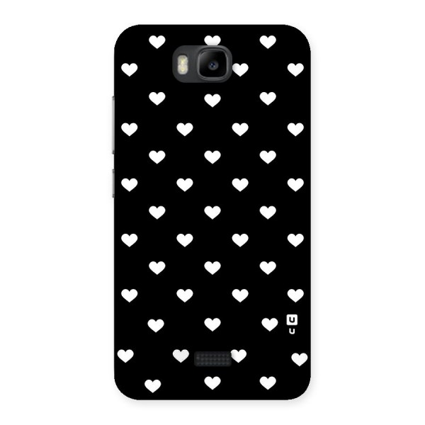 Seamless Hearts Pattern Back Case for Honor Bee