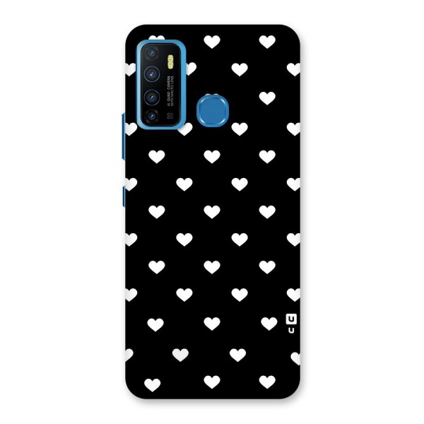Seamless Hearts Pattern Back Case for Infinix Hot 9