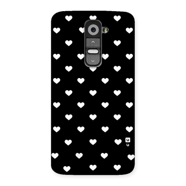Seamless Hearts Pattern Back Case for LG G2