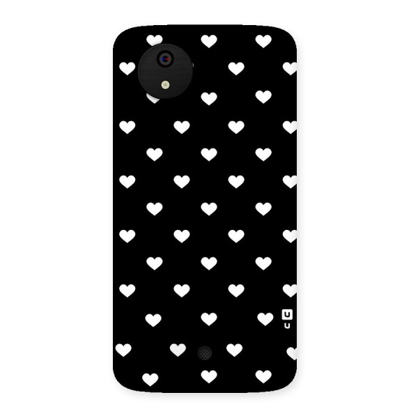 Seamless Hearts Pattern Back Case for Micromax Canvas A1