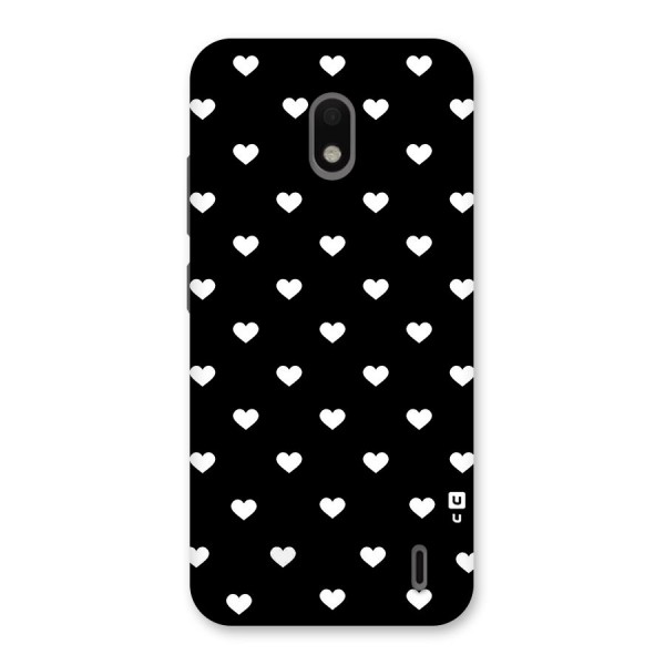 Seamless Hearts Pattern Back Case for Nokia 2.2