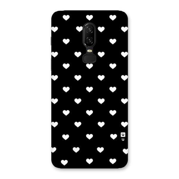 Seamless Hearts Pattern Back Case for OnePlus 6