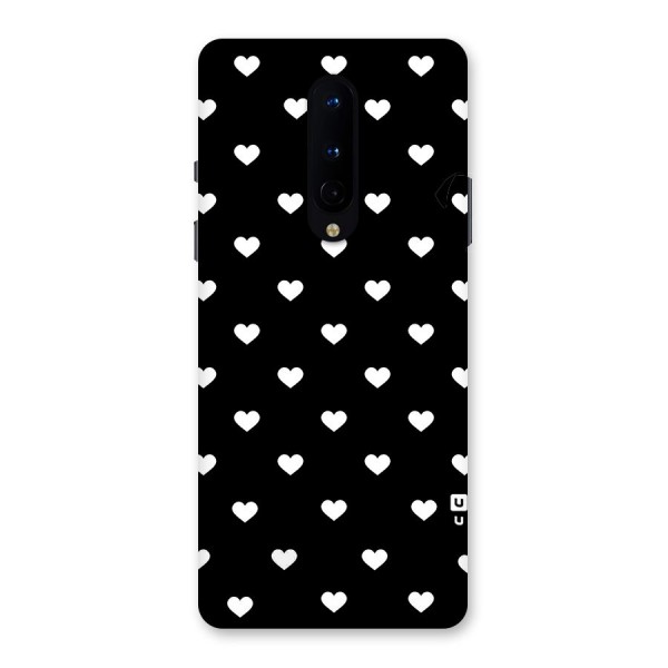 Seamless Hearts Pattern Back Case for OnePlus 8