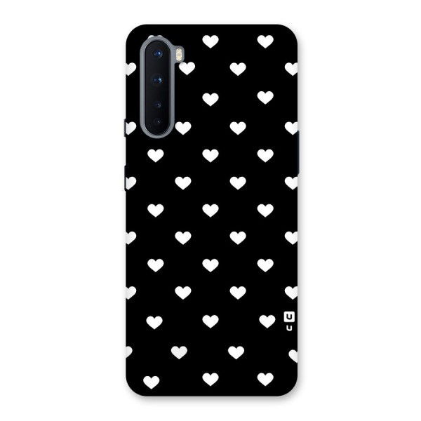 Seamless Hearts Pattern Back Case for OnePlus Nord