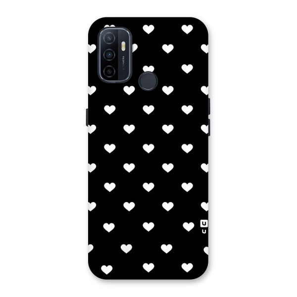 Seamless Hearts Pattern Back Case for Oppo A33 (2020)
