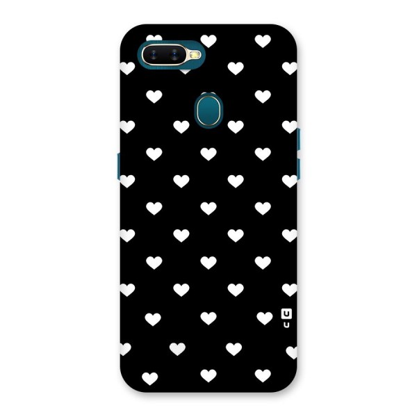 Seamless Hearts Pattern Back Case for Oppo A7