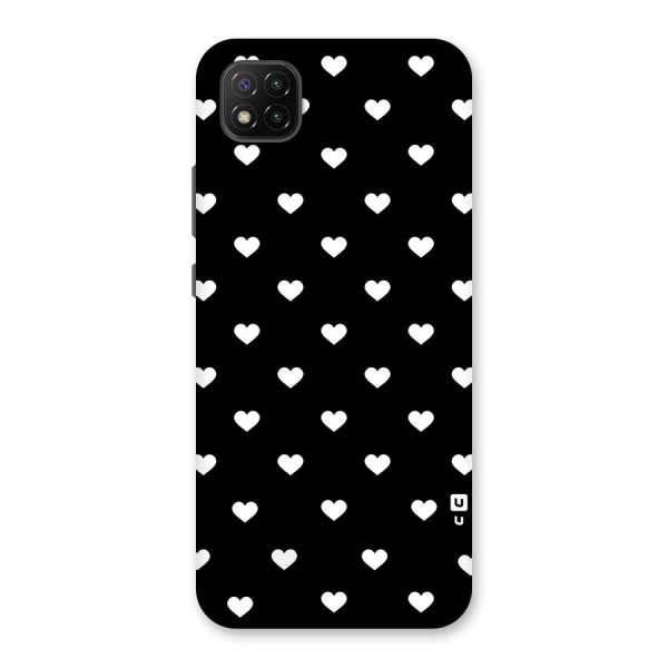 Seamless Hearts Pattern Back Case for Poco C3