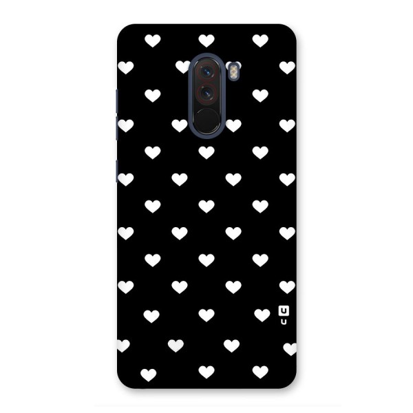Seamless Hearts Pattern Back Case for Poco F1