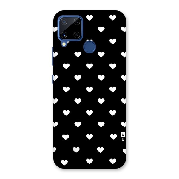 Seamless Hearts Pattern Back Case for Realme C15