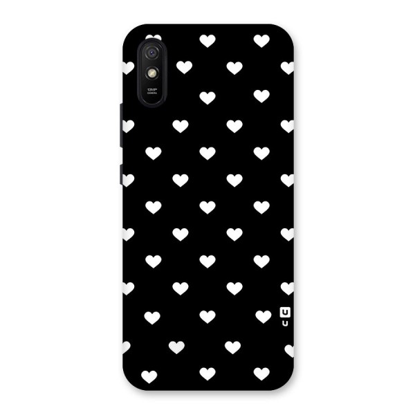 Seamless Hearts Pattern Back Case for Redmi 9A