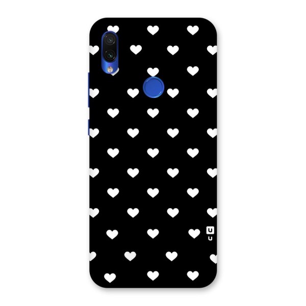 Seamless Hearts Pattern Back Case for Redmi Note 7S