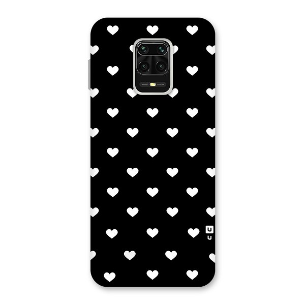 Seamless Hearts Pattern Back Case for Redmi Note 9 Pro