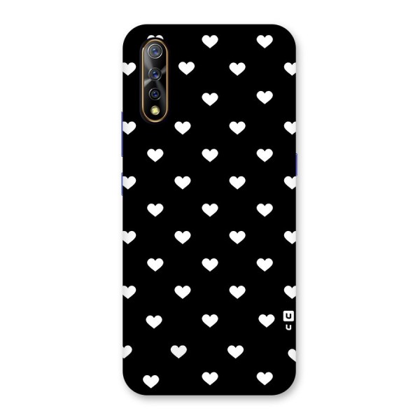 Seamless Hearts Pattern Back Case for Vivo S1