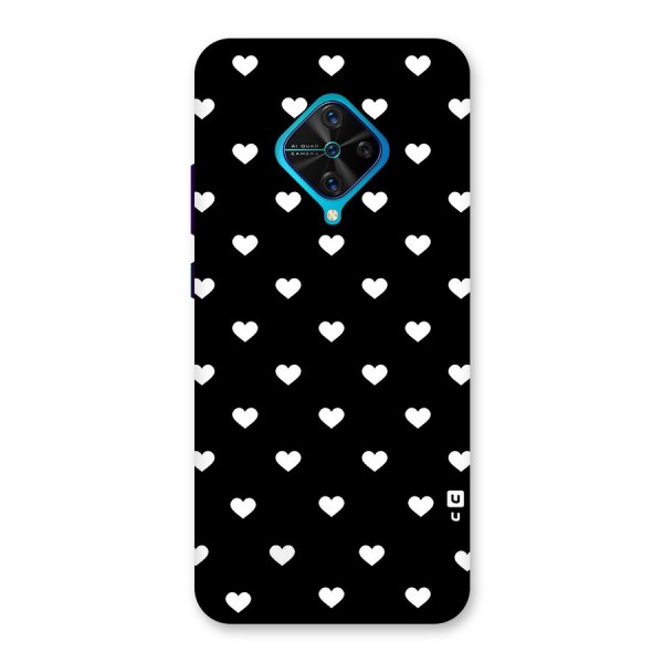 Seamless Hearts Pattern Back Case for Vivo S1 Pro