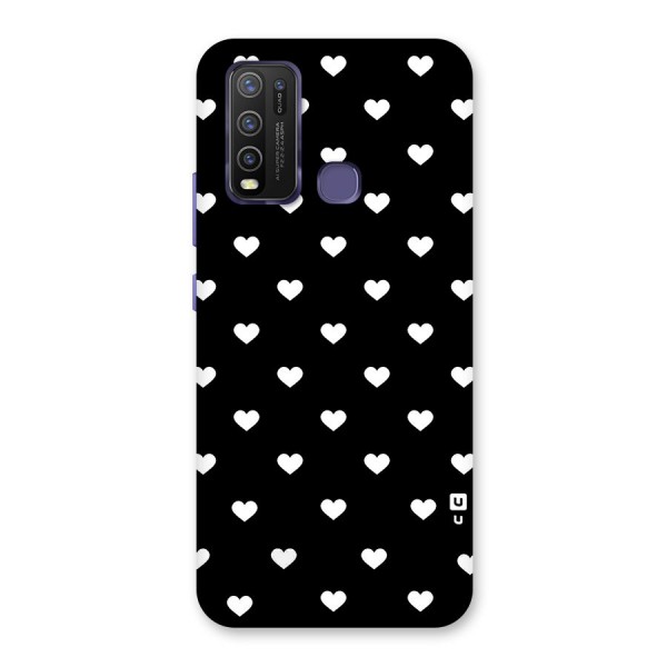 Seamless Hearts Pattern Back Case for Vivo Y30