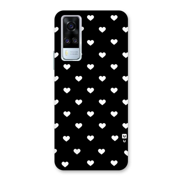 Seamless Hearts Pattern Back Case for Vivo Y51A