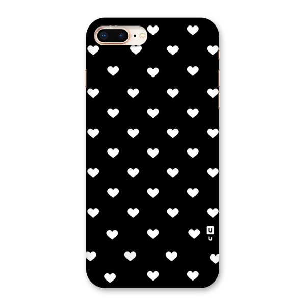 Seamless Hearts Pattern Back Case for iPhone 8 Plus