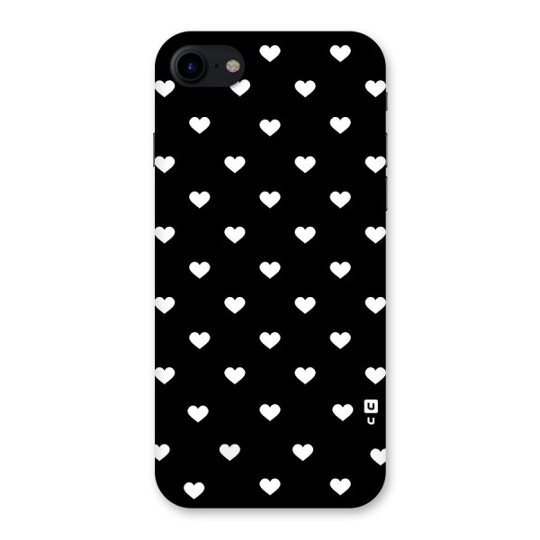 Seamless Hearts Pattern Back Case for iPhone SE 2020