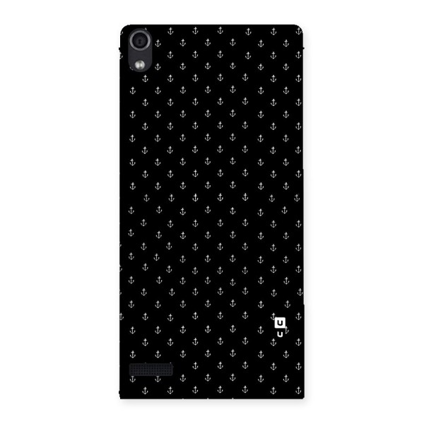 Seamless Small Anchors Pattern Back Case for Ascend P6