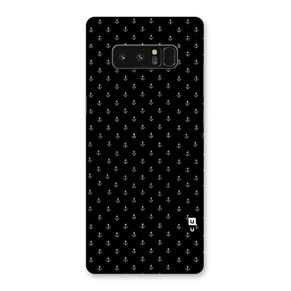 Seamless Small Anchors Pattern Back Case for Galaxy Note 8