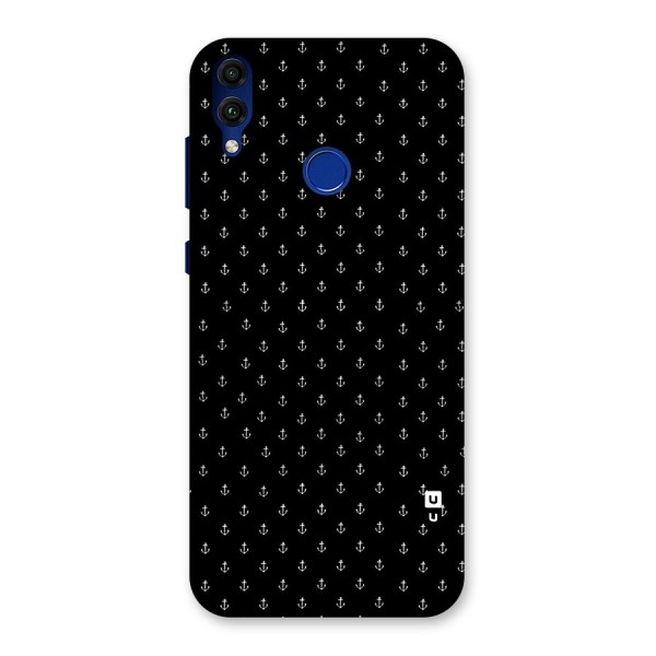 Seamless Small Anchors Pattern Back Case for Honor 8C