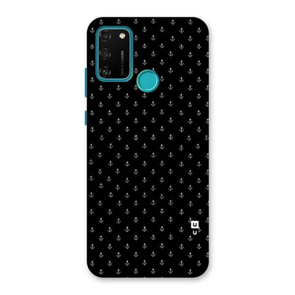 Seamless Small Anchors Pattern Back Case for Honor 9A