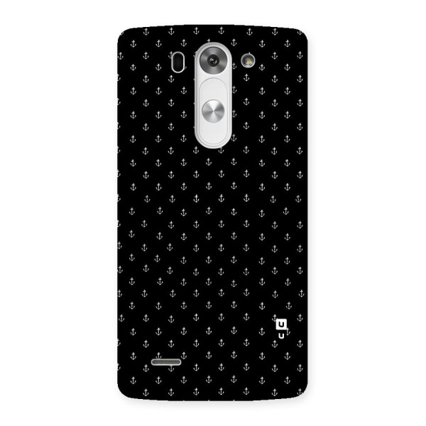 Seamless Small Anchors Pattern Back Case for LG G3 Mini