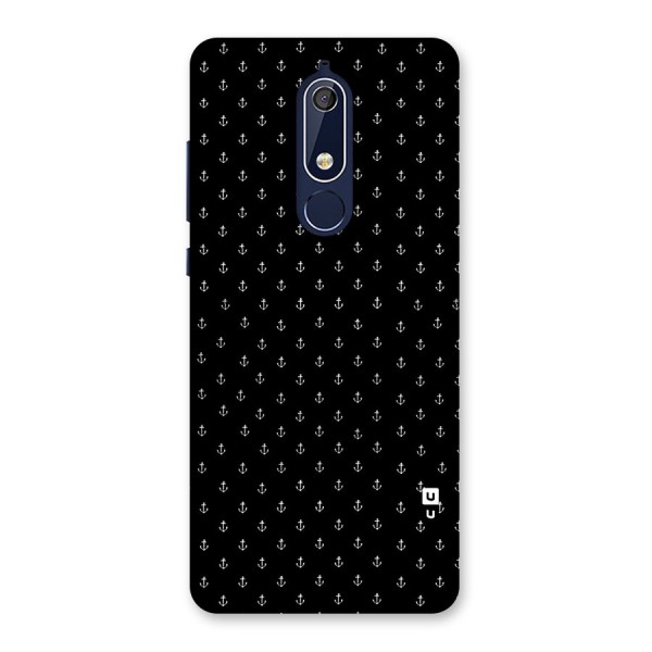 Seamless Small Anchors Pattern Back Case for Nokia 5.1