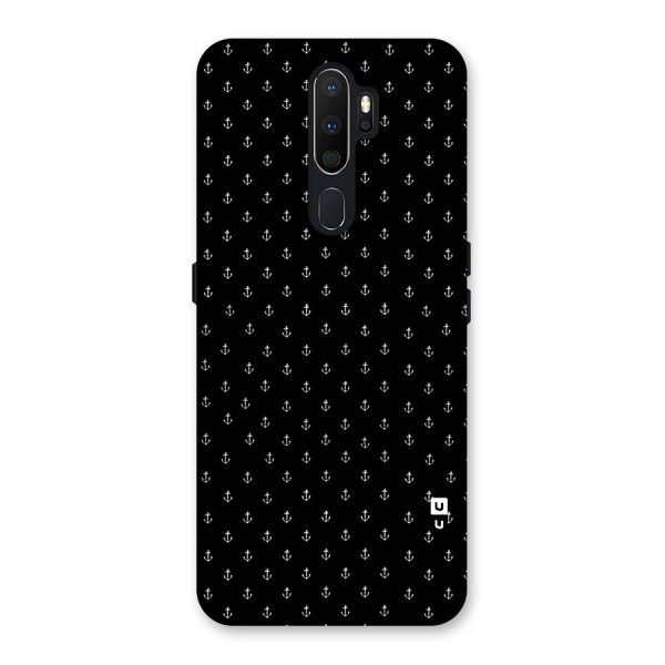 Seamless Small Anchors Pattern Back Case for Oppo A5 (2020)