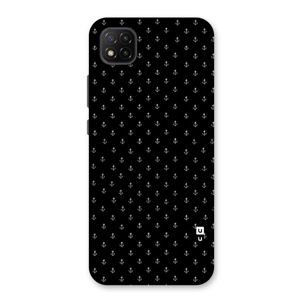 Seamless Small Anchors Pattern Back Case for Poco C3