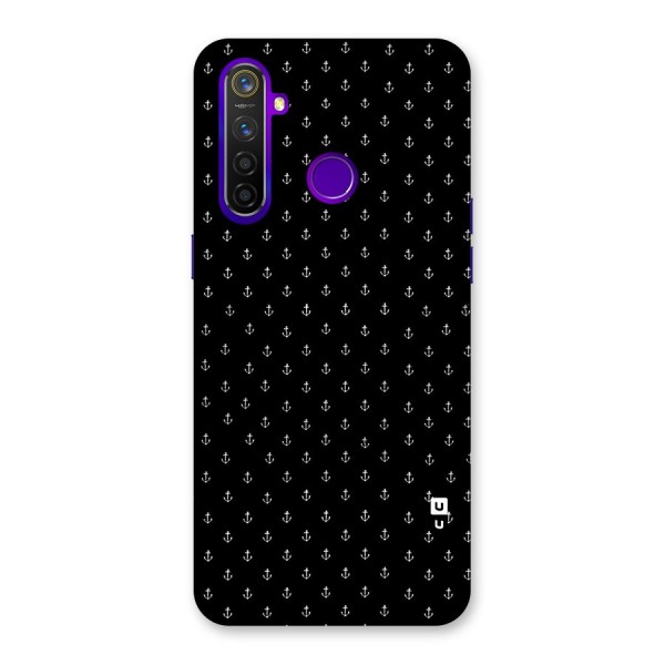 Seamless Small Anchors Pattern Back Case for Realme 5 Pro