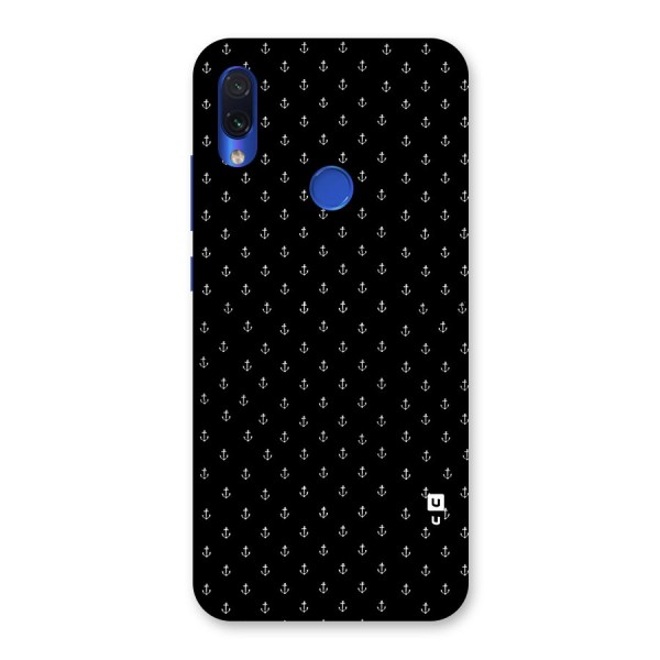 Seamless Small Anchors Pattern Back Case for Redmi Note 7